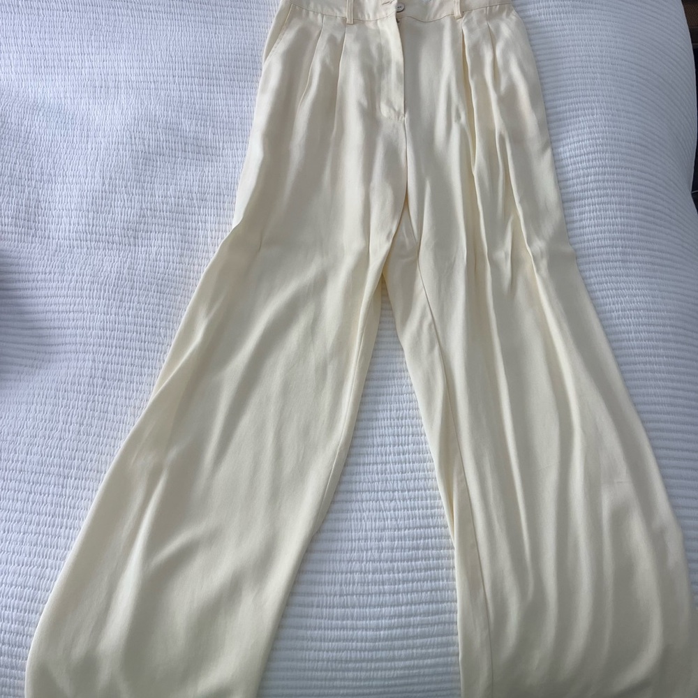 DONNI. Butter Yellow Trousers